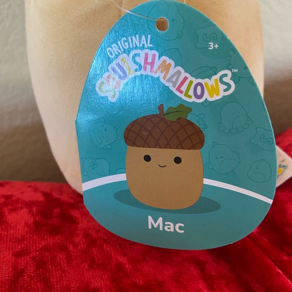 Mac the Acorn Squishmallows 7” - Picture 3 of 3